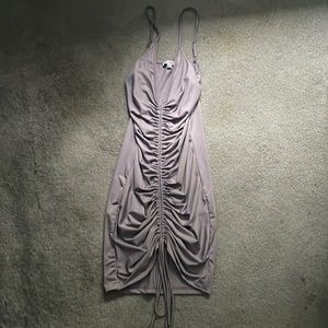 FashionNova Shanghai Ruched Dress